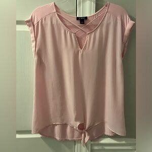 A. Byer Short Sleeve Blouse